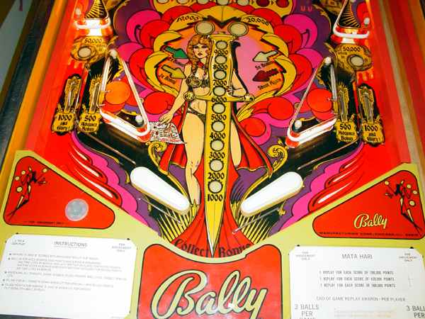 Mata Hari - Pinball Image