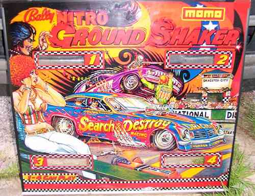 Nitro Ground Shaker - Pinball Image