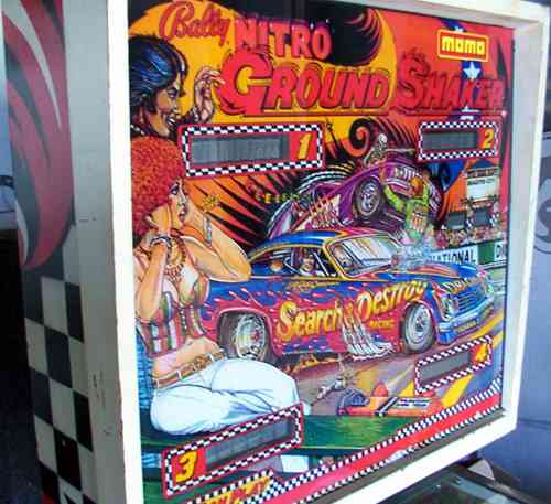 Nitro Ground Shaker - Pinball Image