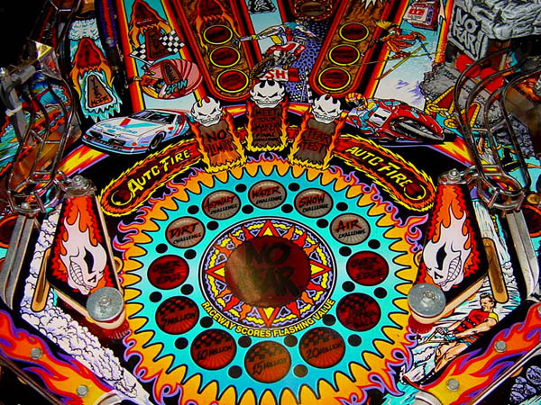 No Fear Pinball By Williams - Photo