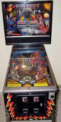Pinbot Pinball By Williams of 1986 - Photo