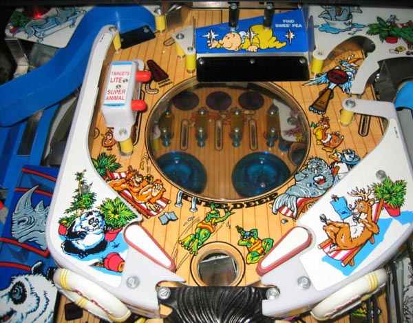 Popeye Saves The Earth Pinball - Image
