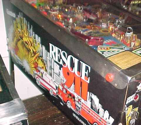 Rescue 911 Pinball By Gottlieb - Photo
