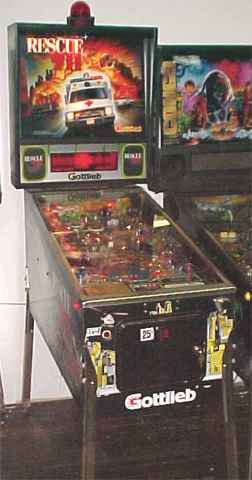 Rescue 911 Pinball By Gottlieb - Photo