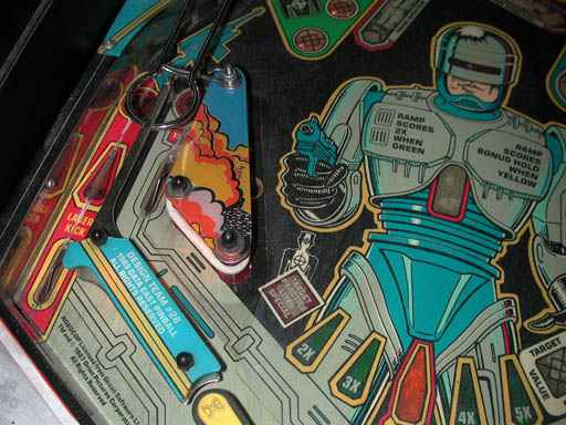 Robocop Pinball By Data East - Photo
