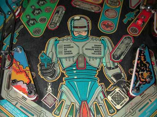 Robocop Pinball By Data East - Photo