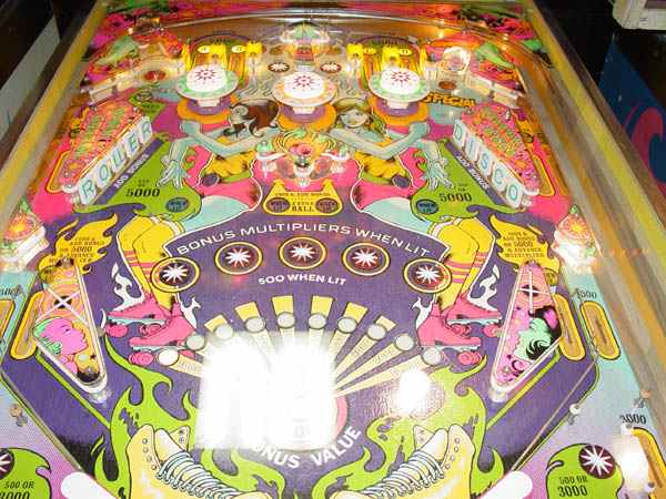 Roller Disco Pinball By D. Gottlieb & Company - Photo