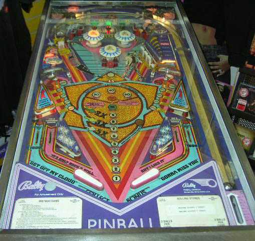 Rolling Stones Pinball By Bally - Photo