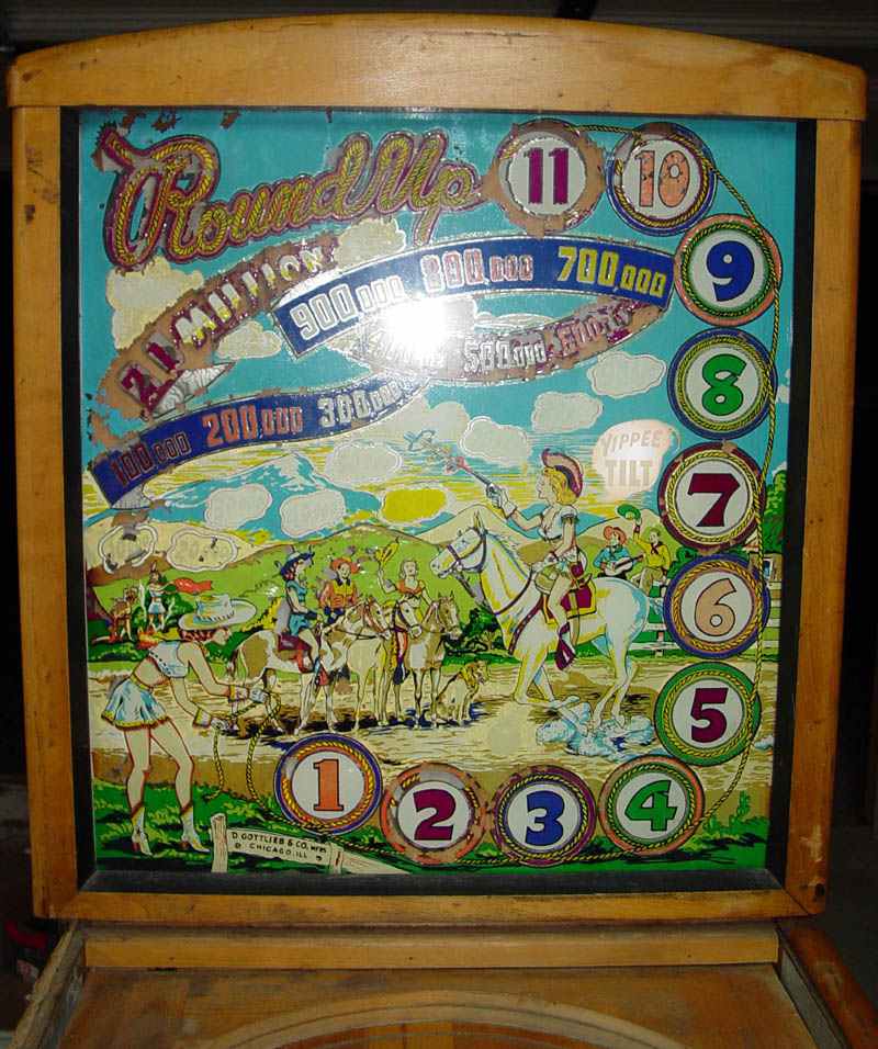 Round Up Pinball By Gottlieb - Photo