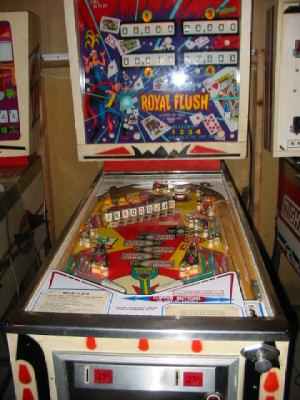 Royal Flush Pinball By D. Gottlieb & Co. - Photo