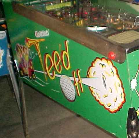 Tee'd Off Pinball By Gottlieb - Photo