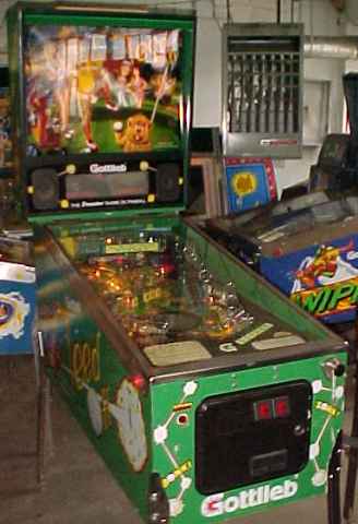 Tee'd Off Pinball By Gottlieb - Photo