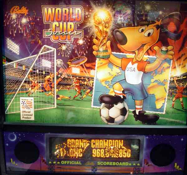 World Cup Soccer '94 Pinball – Rom Upgrade (Bally / Williams