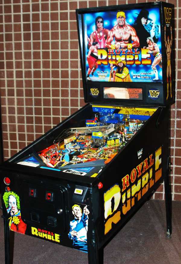 WWF Royal Rumble Pinball By Data East - Photo