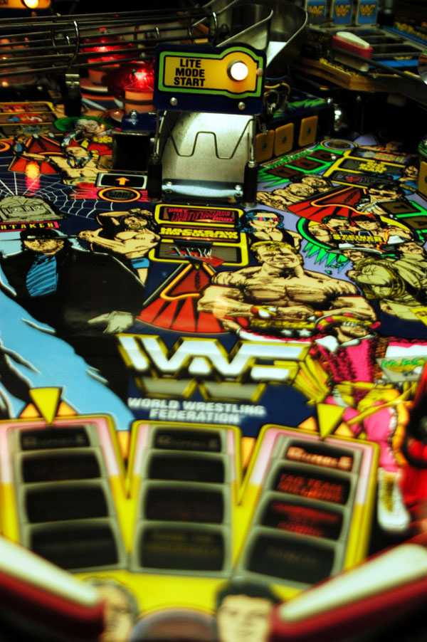 WFF Royal Rumble Pinball By Data East - Photo