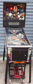barb wire pinball machine image