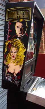 barb wire pinball machine image