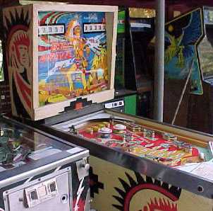 Big Brave Pinball By Gottlieb of 1974 at www.pinballrebel.com