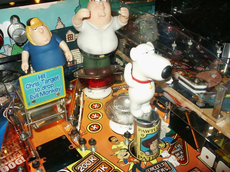 Family Guy Pinball Machine - Pinball Image