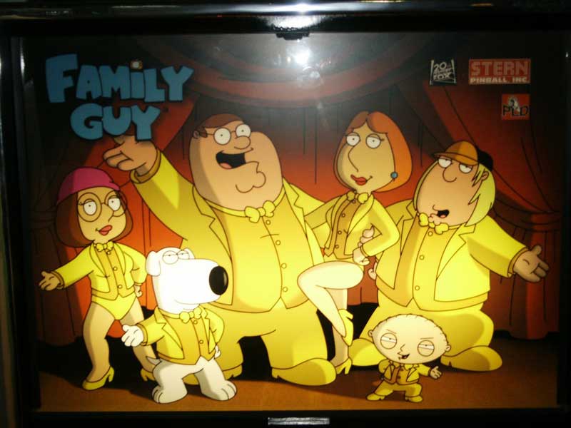 Family Guy Pinball Machine - Pinball Image