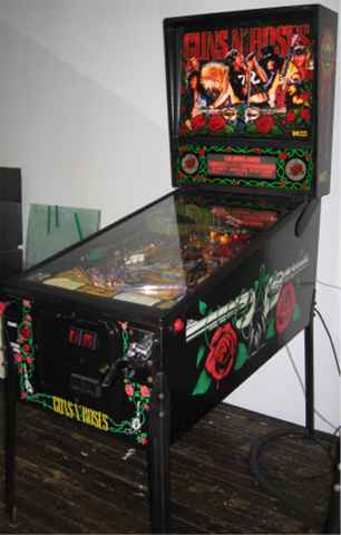Guns N' Roses Pinball By Data East - Photo