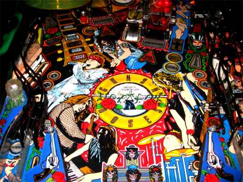 Guns N' Roses Pinball By Data East - Photo