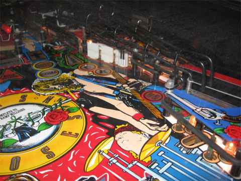 Guns N' Roses Pinball By Data East - Photo