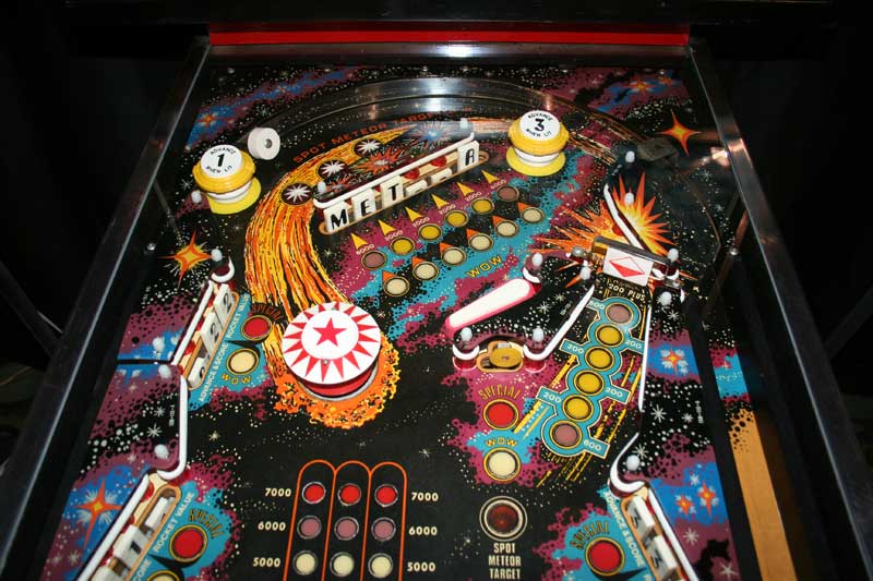 Meteor Pinball Machine - Vintage Arcade Superstore