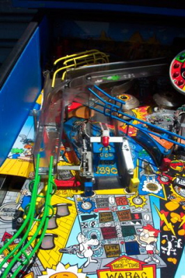 Rocky and Bullwinkle Pinball By Data East