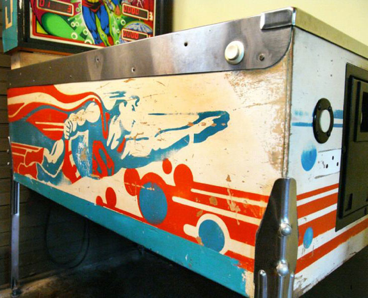 Superman Pinball By Atari 1979 - Photo Superman Pinball By Atari 1979 - Photo