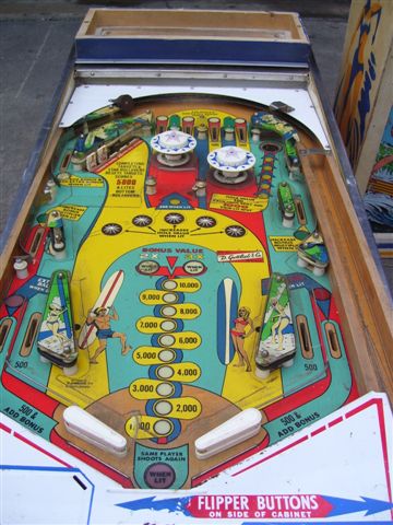 Surf Champ Pinball By D. Gottlieb - Photo