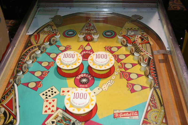Top Card Pinball By D. Gottlieb & Company - Photo